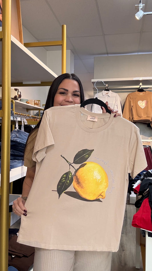 ANAIS LEMON T-SHIRT