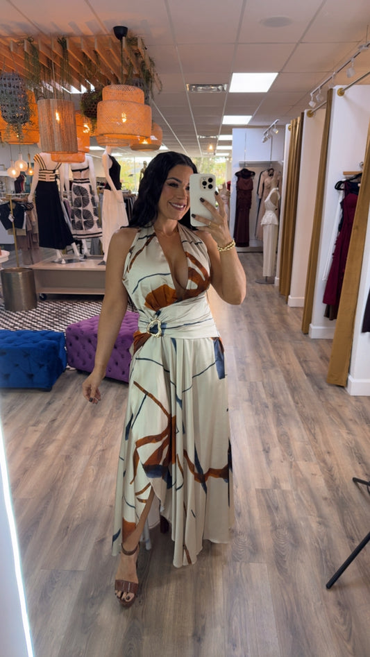 SORAYA PRINT MAXI DRESS