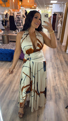 SORAYA PRINT MAXI DRESS
