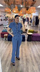 JULIANA DENIM JUMPSUIT