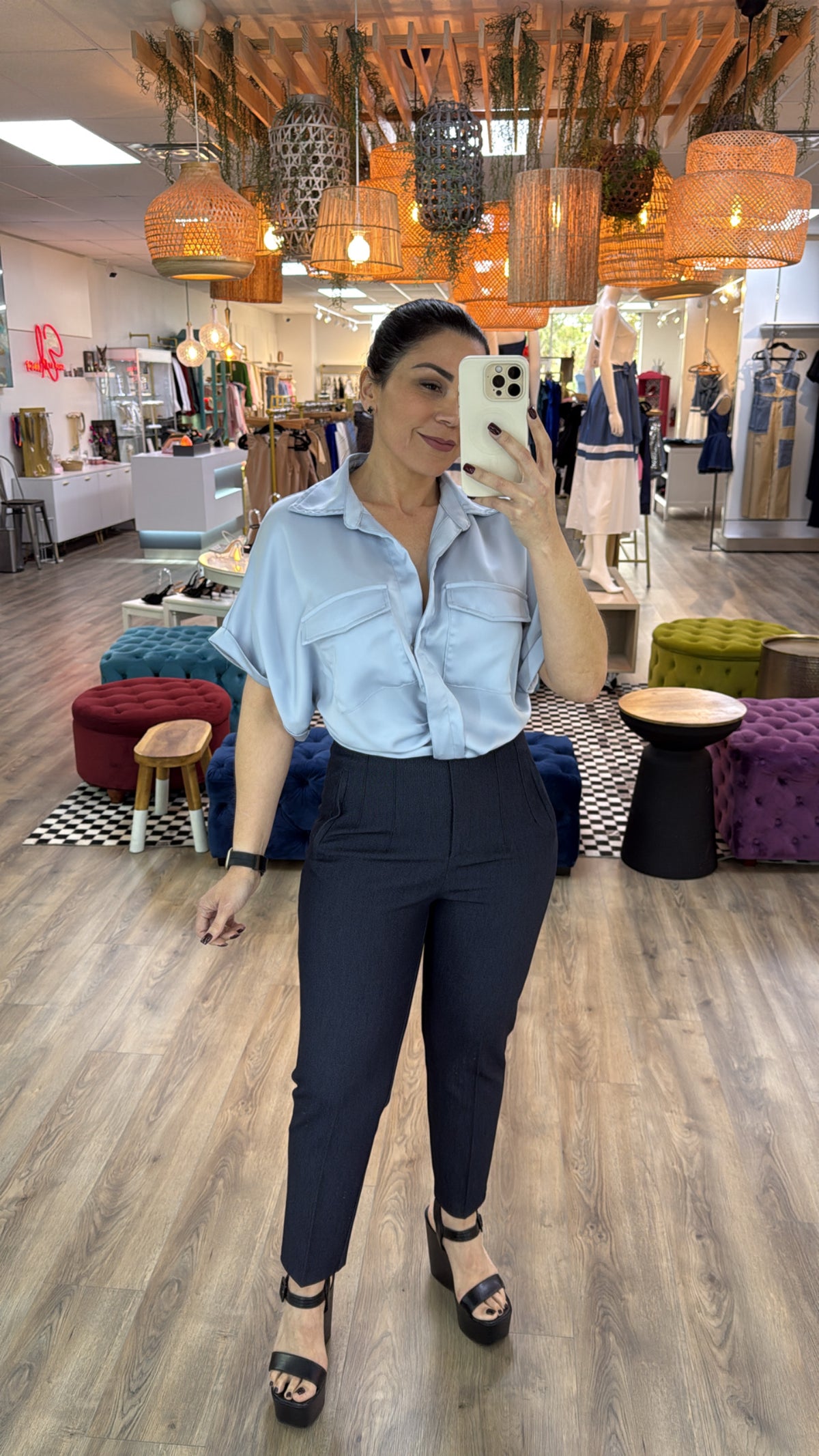 ALLY INDIGO PANTS