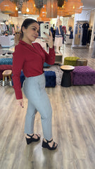 ALLY LIGHT GREY PANTS