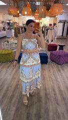MYLAND PRINT MIDI DRESS
