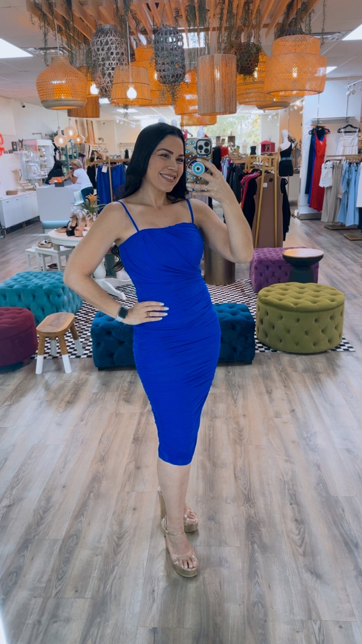 LOANA MIDI DRESS