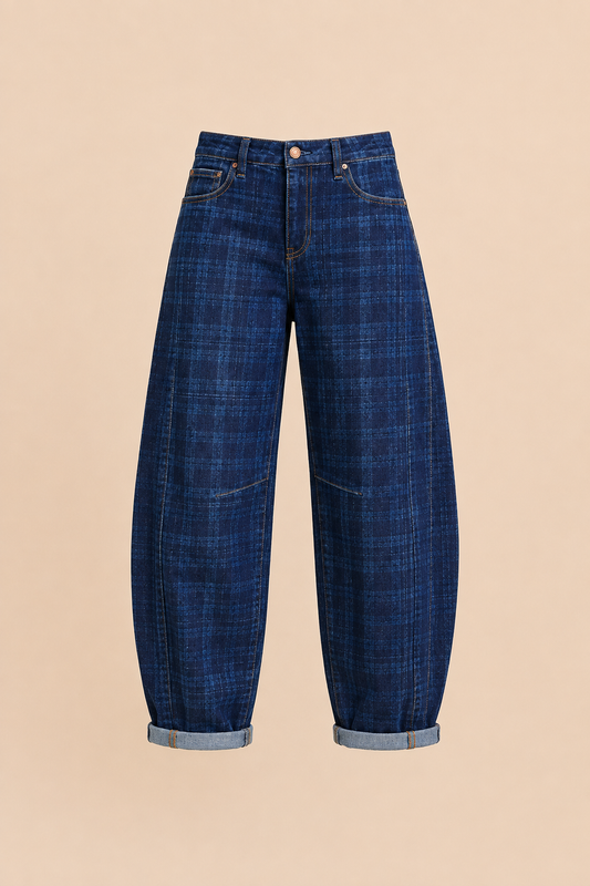 NATASHA BARREL JEANS