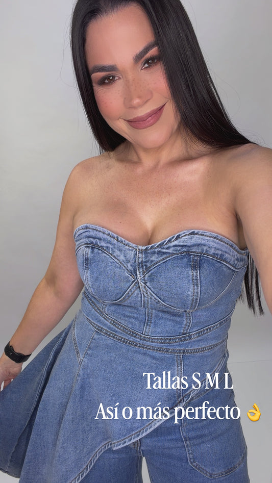 AMELIA DENIM SET