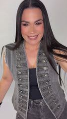 CINTHYA DENIM VEST