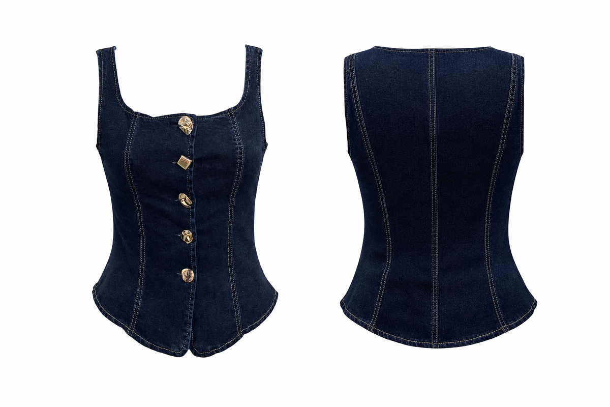YSABEL DENIM VEST