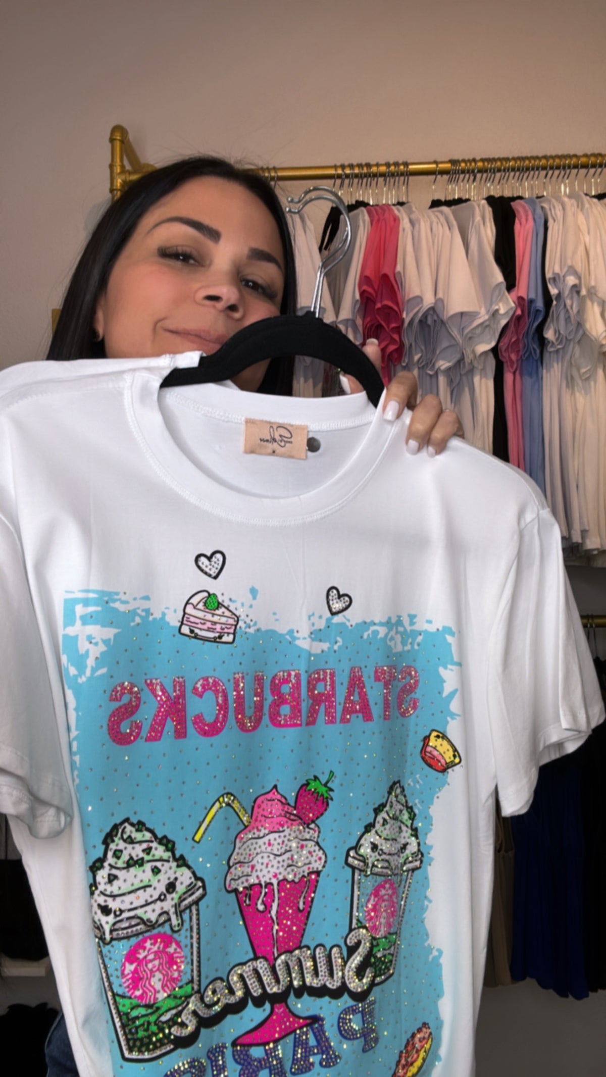 SUMMER ICE CREAMS CUPS T-SHIRT