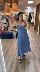 CAMILA DENIM DRESS