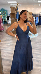 ARANZA DENIM DRESS