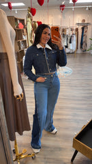 EDINETH DENIM JACKET