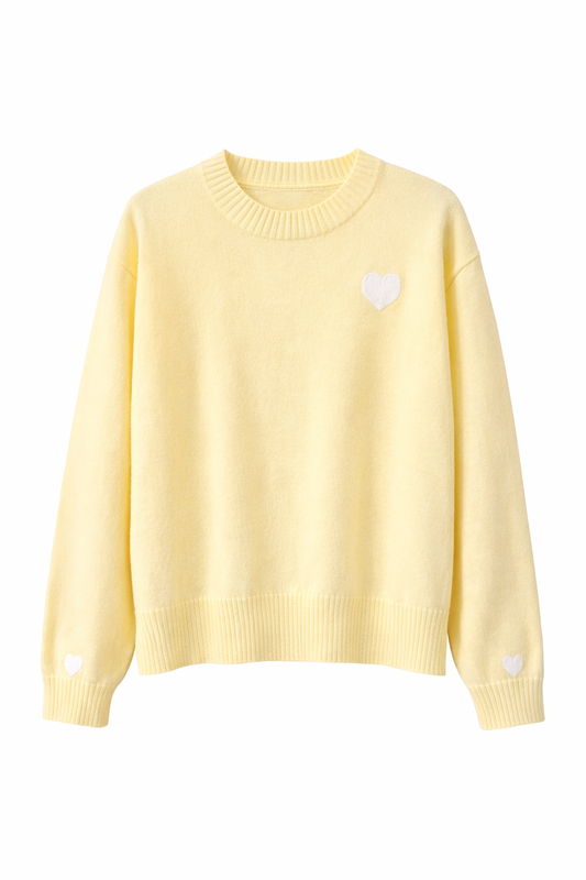 LUNA HEART SWEATER