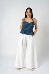 ORIANA PALAZZO PANTS