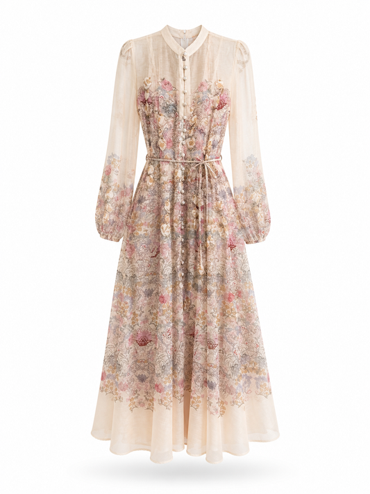 ORIANA PRINT MAXI DRESS