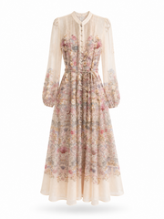 ORIANA PRINT MAXI DRESS
