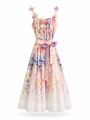 ARABELLA PRINT MIDI DRESS