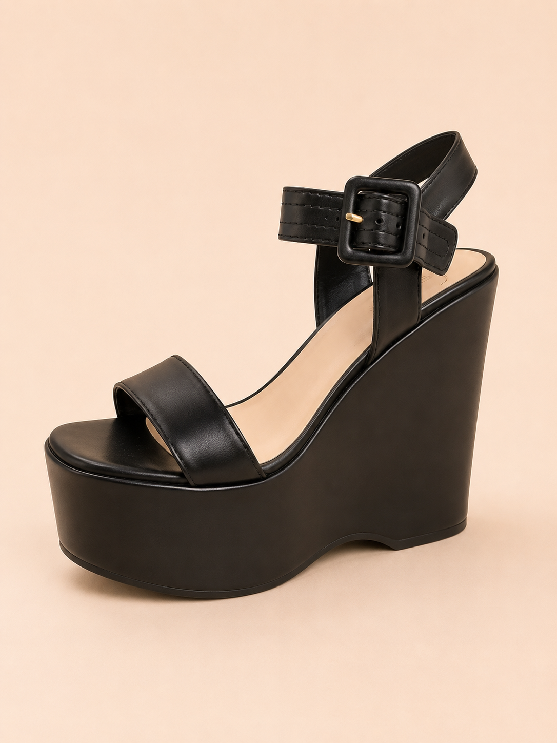 TATTY BLACK SANDALS