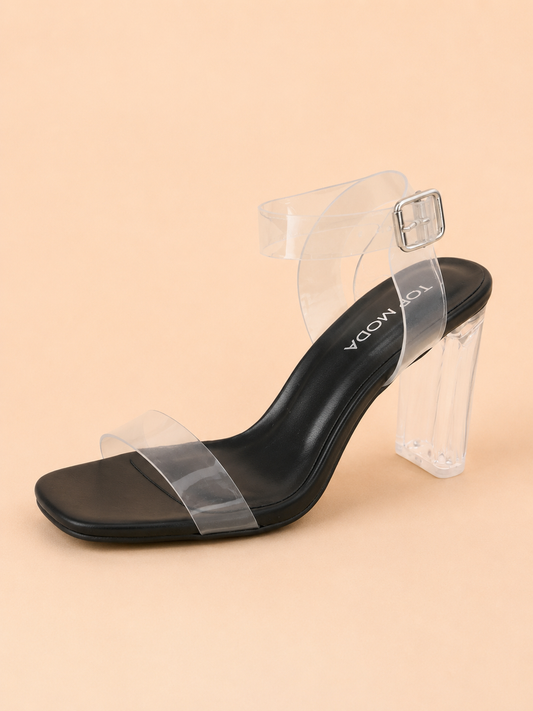 AMELIA BLACK SANDALS