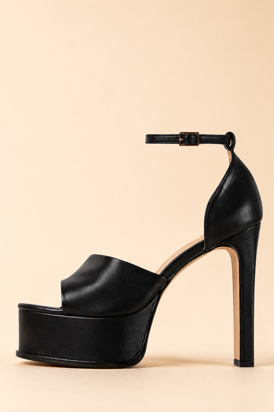 IRINA BLACK SANDALS