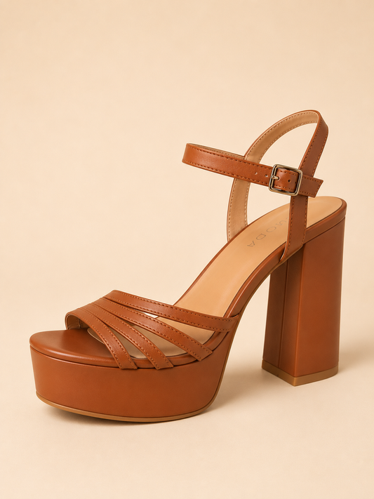 EMANI BROWN SANDALS