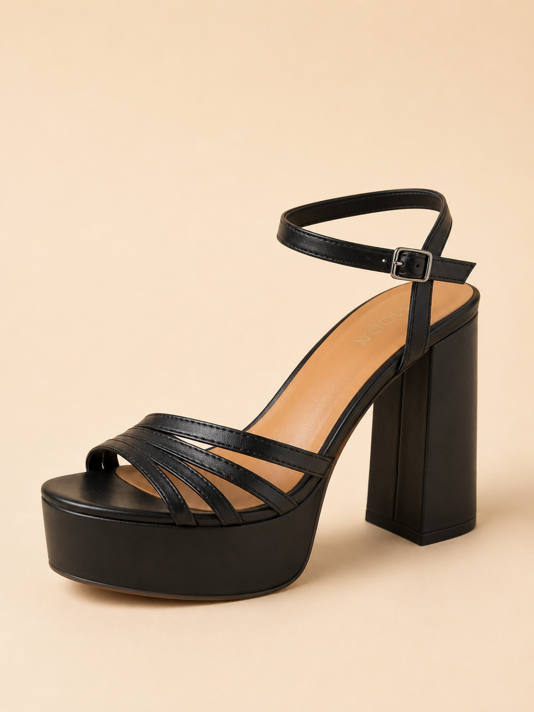 EMANI BLACK SANDALS