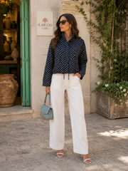 LAURENT POLKA DOT JACKET