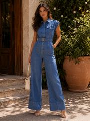 ANABEL DENIM JUMPSUIT