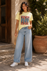 CATCH OF THE DAY PRINT T-SHIRT