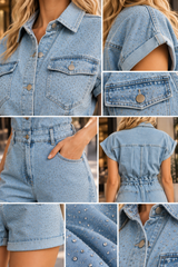 MARIANA DENIM ROMPER
