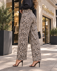 OSMARA LEOPARD PANTS