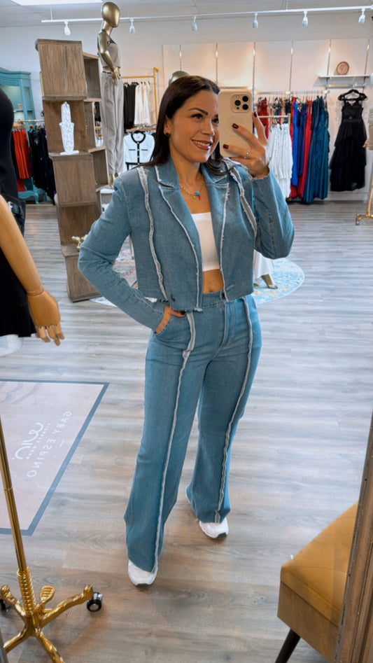 MELANIA DENIM SET