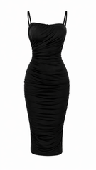 VESTIDO MIDI LOANA 