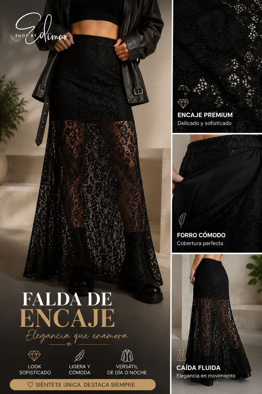 AUSTY LACE SKIRT