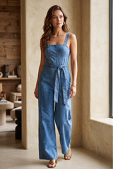 ODANELLYS DENIM JUMPSUIT