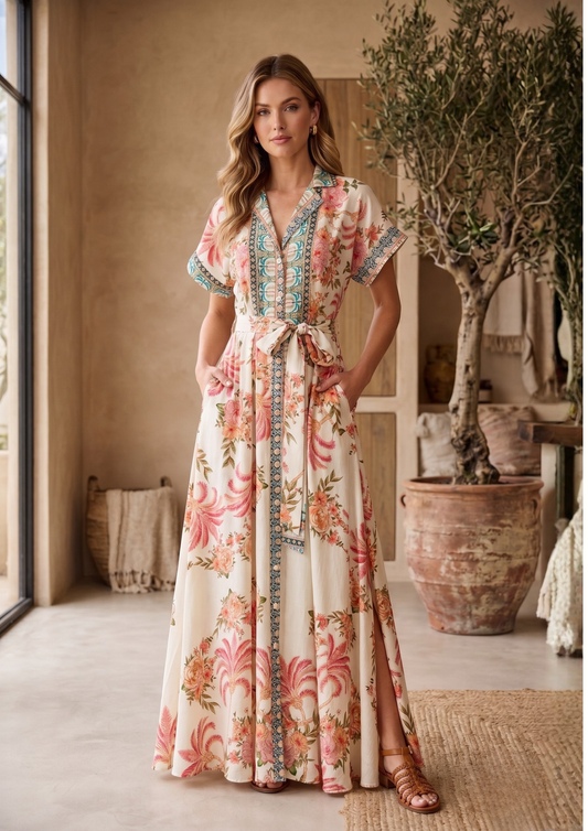 JACKELIN PRINT MAXI DRESS