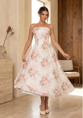 SABINA PRINT MIDI DRESS