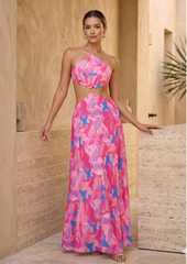 AMALIA PRINT MAXI DRESS
