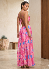 AMALIA PRINT MAXI DRESS