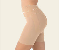 LEONISA SEAMLESS BUTT LIFTER SHAPER SHORT