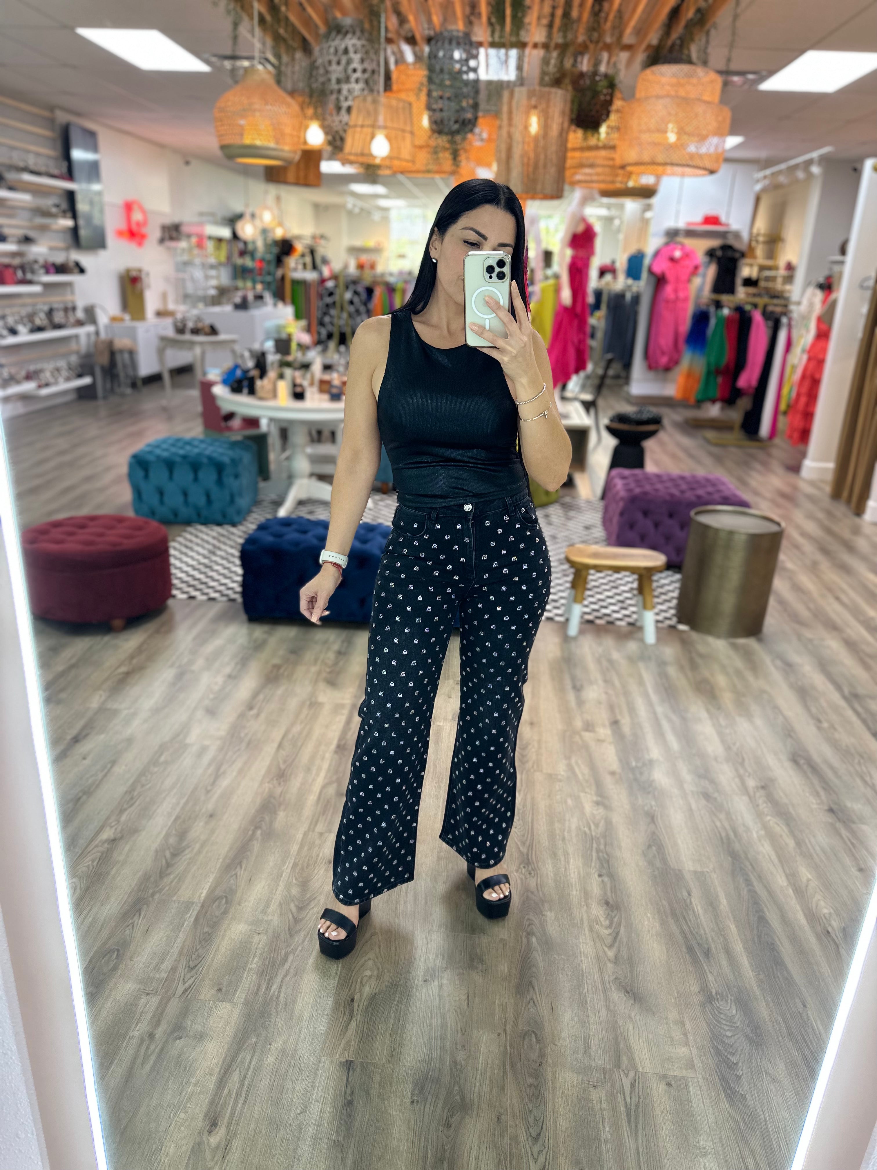 BELEN BLACK JEANS