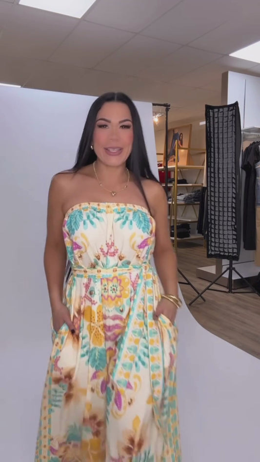 GISELA PRINT JUMPSUIT 