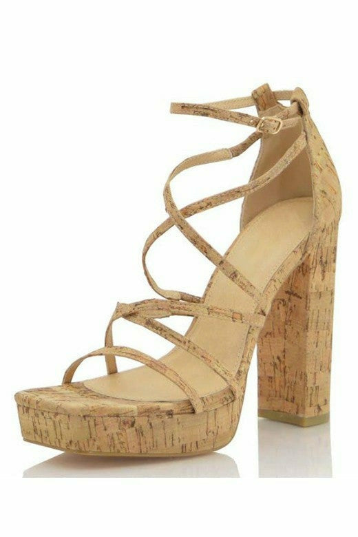  CLAU CORK SANDALS