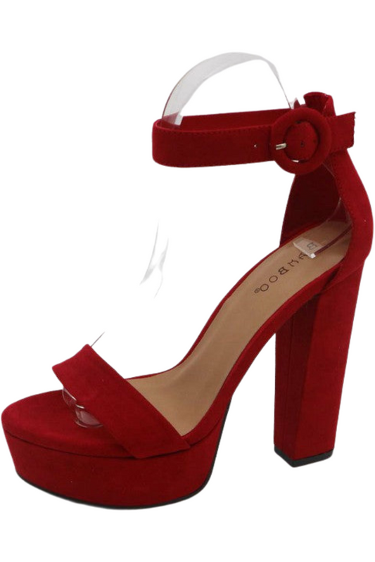 JAZMIN RED SANDALS