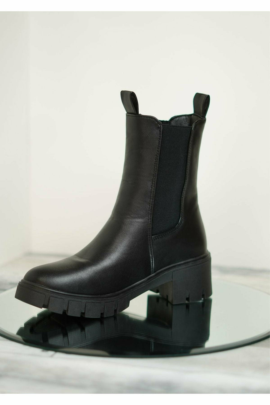 PAULA  BLACK BOOTS