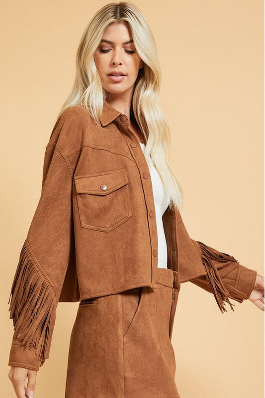 ANAIS CAMEL JACKET
