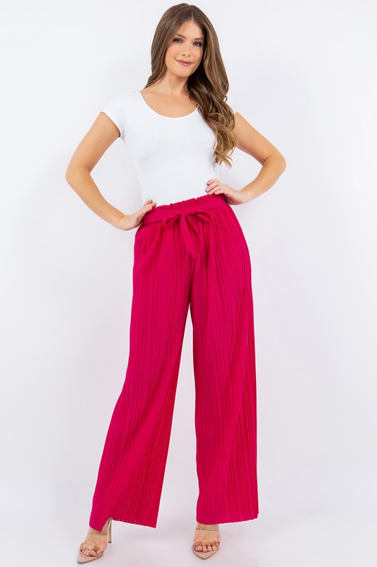 CAROLINE RED PANTS