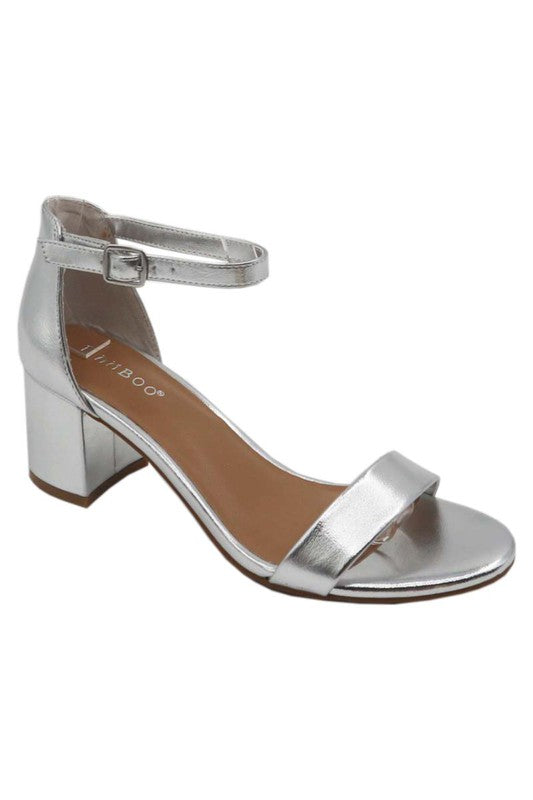 CASANDRA SILVER SANDALS