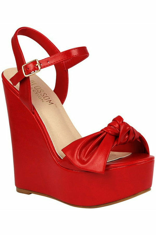 DALIA RED SANDALS
