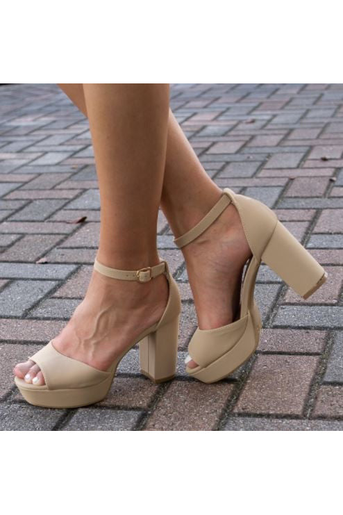 EMILY NUDE SANDALS